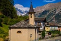 Chaboney in Morgex, Val Aoste, Italy Royalty Free Stock Photo
