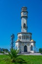 Chacha Tower in georgian town Batumi Royalty Free Stock Photo