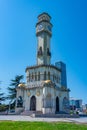 Chacha Tower in georgian town Batumi Royalty Free Stock Photo