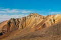 Chachani volcano in Peru desert high mountains of Altiplano