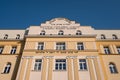 Chachmei Lublin Yeshiva building Torah Academy in Lublin, Poland, newly renovated and now a hotel. Royalty Free Stock Photo