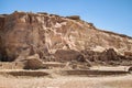 Chaco Canyon Ancient Ruins of Pueblo Bonito Royalty Free Stock Photo