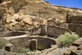 Chaco Canyon Ruins Royalty Free Stock Photo