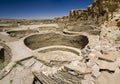 Chaco Canyon Ruins Royalty Free Stock Photo