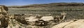 Chaco Canyon Ruins Royalty Free Stock Photo