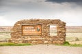 Chaco Culture National Historical Park Welcomig Sign Royalty Free Stock Photo