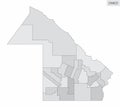 Chaco province grayscale map