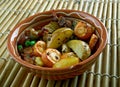 Chadian lamb stew. Royalty Free Stock Photo