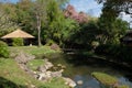 Beautiful nature view at Chae Son National Park in Lampang Province