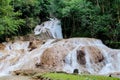 Chae Son Waterfall at Chae Son National Park, Lampang, Thailand.