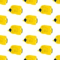 Chaetodon auriga Butterflyfish seamless pattern Royalty Free Stock Photo