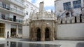 Chafariz dos Canos, medieval water fountain pavilion, Torres Vedras, Portugal Royalty Free Stock Photo