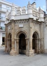 Chafariz dos Canos, medieval water fountain pavilion, Torres Vedras, Portugal Royalty Free Stock Photo