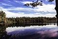 Chaffin Pond Windham, Maine Royalty Free Stock Photo