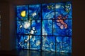 Chagall America window Royalty Free Stock Photo