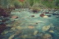 Chagan Uzun river Royalty Free Stock Photo