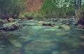 Chagan Uzun river Royalty Free Stock Photo