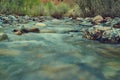 Chagan Uzun river Royalty Free Stock Photo