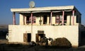 A tea house and accommodation in Chaghcharan, Ghor Province, Central Afghanistan Royalty Free Stock Photo