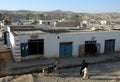 Street view of Chaghcharan, Ghor Province, Central Afghanistan Royalty Free Stock Photo