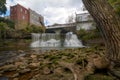 Chagrin Falls Ohio Waterfall Royalty Free Stock Photo