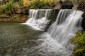 Chagrin Falls Ohio Waterfall Royalty Free Stock Photo