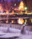 Chagrin Falls, Ohio Royalty Free Stock Photo