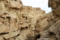 Chahkuh Canyon, Qeshm Island, Iran Royalty Free Stock Photo