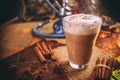 Chai latte spiced tea Royalty Free Stock Photo