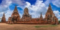 Chai Watthanaram Temple is an ancient temple in the late Ayuthaya period near the bank of the Chao Phraya River West side of the