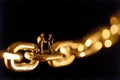 Chain agreement Royalty Free Stock Photo