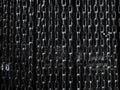 Chain background. Abstract high contrast old grunge texture chains wall.