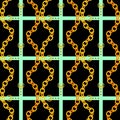 Chain and belt seamless pattern design