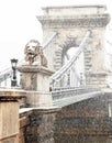 Chain Bridge Royalty Free Stock Photo