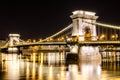 Chain bridge in Budapest