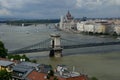 Chain Bridge and the Parliament Royalty Free Stock Photo