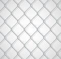 Chain fence background with shadow
