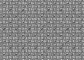 Chain grey metal silver net industry wallpaper circle pattern background Royalty Free Stock Photo