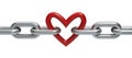 Chain with heart