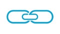 Chain Link Connection Symbol Vector Graphic, vector design Generative AI Royalty Free Stock Photo