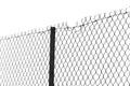 Chain link fence Royalty Free Stock Photo