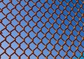 Chain Link Fence Background Pattern Royalty Free Stock Photo