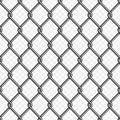 Chain link fence background. Royalty Free Stock Photo