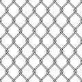 Chain link fence background. Royalty Free Stock Photo