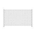 Chain link fence. Royalty Free Stock Photo