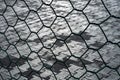 Chain Link Fence Mesh Selective focus, background Royalty Free Stock Photo