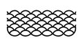 Chain Link Fence Pattern Texture, vector design Generative AI Royalty Free Stock Photo