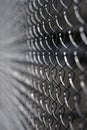 Chain Link Fence for Security Chainlink Royalty Free Stock Photo