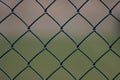 Chain-link Fencing Fence Mesh Stainless Steel Wire Royalty Free Stock Photo