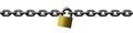 Chain lock Royalty Free Stock Photo